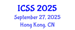 International Conference on Sport Science (ICSS) September 27, 2025 - Hong Kong, China