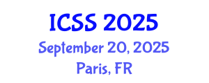 International Conference on Sport Science (ICSS) September 20, 2025 - Paris, France