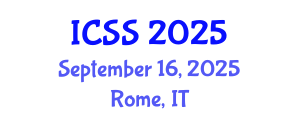 International Conference on Sport Science (ICSS) September 16, 2025 - Rome, Italy