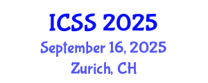 International Conference on Sport Science (ICSS) September 16, 2025 - Zurich, Switzerland