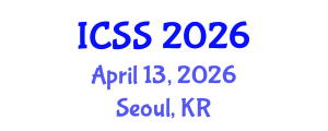 International Conference on Sport Science (ICSS) April 13, 2026 - Seoul, Republic of Korea International Conference on Sport Science (ICSS) April 13, 2026 - Seoul, Republic of Korea