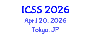 International Conference on Sport Science (ICSS) April 20, 2026 - Tokyo, Japan International Conference on Sport Science (ICSS) April 20, 2026 - Tokyo, Japan