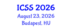International Conference on Sport Science (ICSS) August 23, 2026 - Budapest, Hungary International Conference on Sport Science (ICSS) August 23, 2026 - Budapest, Hungary
