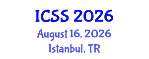 International Conference on Sport Science (ICSS) August 16, 2026 - Istanbul, Turkey International Conference on Sport Science (ICSS) August 16, 2026 - Istanbul, Turkey