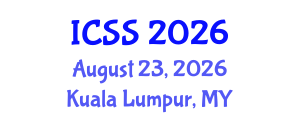 International Conference on Sport Science (ICSS) August 23, 2026 - Kuala Lumpur, Malaysia International Conference on Sport Science (ICSS) August 23, 2026 - Kuala Lumpur, Malaysia