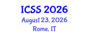 International Conference on Sport Science (ICSS) August 23, 2026 - Rome, Italy International Conference on Sport Science (ICSS) August 23, 2026 - Rome, Italy