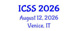 International Conference on Sport Science (ICSS) August 12, 2026 - Venice, Italy International Conference on Sport Science (ICSS) August 12, 2026 - Venice, Italy