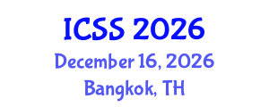 International Conference on Sport Science (ICSS) December 16, 2026 - Bangkok, Thailand International Conference on Sport Science (ICSS) December 16, 2026 - Bangkok, Thailand