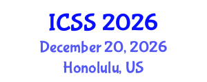 International Conference on Sport Science (ICSS) December 20, 2026 - Honolulu, United States International Conference on Sport Science (ICSS) December 20, 2026 - Honolulu, United States