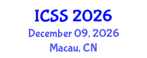 International Conference on Sport Science (ICSS) December 09, 2026 - Macau, China