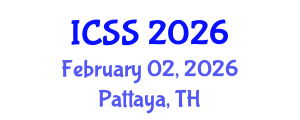 International Conference on Sport Science (ICSS) February 02, 2026 - Pattaya, Thailand International Conference on Sport Science (ICSS) February 02, 2026 - Pattaya, Thailand