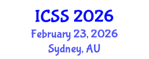 International Conference on Sport Science (ICSS) February 23, 2026 - Sydney, Australia International Conference on Sport Science (ICSS) February 23, 2026 - Sydney, Australia