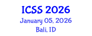 International Conference on Sport Science (ICSS) January 05, 2026 - Bali, Indonesia International Conference on Sport Science (ICSS) January 05, 2026 - Bali, Indonesia