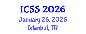 International Conference on Sport Science (ICSS) January 26, 2026 - Istanbul, Turkey International Conference on Sport Science (ICSS) January 26, 2026 - Istanbul, Turkey