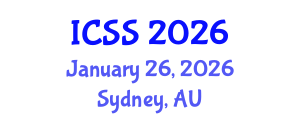 International Conference on Sport Science (ICSS) January 26, 2026 - Sydney, Australia International Conference on Sport Science (ICSS) January 26, 2026 - Sydney, Australia
