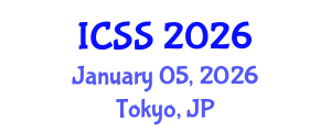 International Conference on Sport Science (ICSS) January 05, 2026 - Tokyo, Japan International Conference on Sport Science (ICSS) January 05, 2026 - Tokyo, Japan