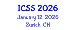 International Conference on Sport Science (ICSS) January 12, 2026 - Zurich, Switzerland International Conference on Sport Science (ICSS) January 12, 2026 - Zurich, Switzerland