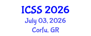 International Conference on Sport Science (ICSS) July 03, 2026 - Corfu, Greece International Conference on Sport Science (ICSS) July 03, 2026 - Corfu, Greece