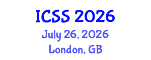 International Conference on Sport Science (ICSS) July 26, 2026 - London, United Kingdom International Conference on Sport Science (ICSS) July 26, 2026 - London, United Kingdom