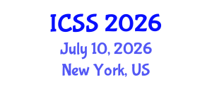 International Conference on Sport Science (ICSS) July 10, 2026 - New York, United States International Conference on Sport Science (ICSS) July 10, 2026 - New York, United States