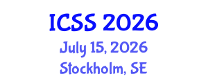 International Conference on Sport Science (ICSS) July 15, 2026 - Stockholm, Sweden International Conference on Sport Science (ICSS) July 15, 2026 - Stockholm, Sweden