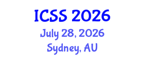 International Conference on Sport Science (ICSS) July 28, 2026 - Sydney, Australia International Conference on Sport Science (ICSS) July 28, 2026 - Sydney, Australia