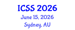 International Conference on Sport Science (ICSS) June 15, 2026 - Sydney, Australia International Conference on Sport Science (ICSS) June 15, 2026 - Sydney, Australia
