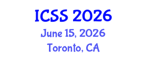 International Conference on Sport Science (ICSS) June 15, 2026 - Toronto, Canada International Conference on Sport Science (ICSS) June 15, 2026 - Toronto, Canada