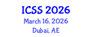 International Conference on Sport Science (ICSS) March 16, 2026 - Dubai, United Arab Emirates International Conference on Sport Science (ICSS) March 16, 2026 - Dubai, United Arab Emirates