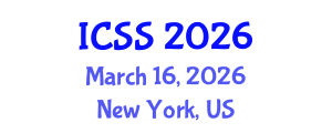 International Conference on Sport Science (ICSS) March 16, 2026 - New York, United States International Conference on Sport Science (ICSS) March 16, 2026 - New York, United States