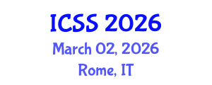 International Conference on Sport Science (ICSS) March 02, 2026 - Rome, Italy International Conference on Sport Science (ICSS) March 02, 2026 - Rome, Italy