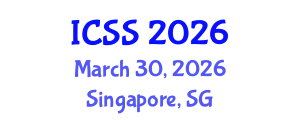 International Conference on Sport Science (ICSS) March 30, 2026 - Singapore, Singapore International Conference on Sport Science (ICSS) March 30, 2026 - Singapore, Singapore