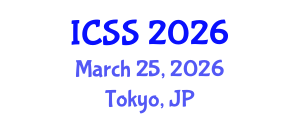 International Conference on Sport Science (ICSS) March 25, 2026 - Tokyo, Japan