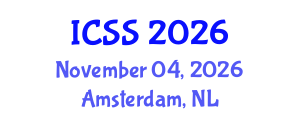 International Conference on Sport Science (ICSS) November 04, 2026 - Amsterdam, Netherlands