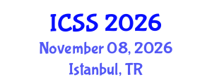 International Conference on Sport Science (ICSS) November 08, 2026 - Istanbul, Turkey International Conference on Sport Science (ICSS) November 08, 2026 - Istanbul, Turkey