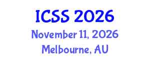International Conference on Sport Science (ICSS) November 11, 2026 - Melbourne, Australia International Conference on Sport Science (ICSS) November 11, 2026 - Melbourne, Australia