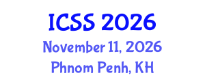 International Conference on Sport Science (ICSS) November 11, 2026 - Phnom Penh, Cambodia International Conference on Sport Science (ICSS) November 11, 2026 - Phnom Penh, Cambodia