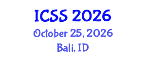 International Conference on Sport Science (ICSS) October 25, 2026 - Bali, Indonesia