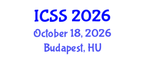 International Conference on Sport Science (ICSS) October 18, 2026 - Budapest, Hungary International Conference on Sport Science (ICSS) October 18, 2026 - Budapest, Hungary