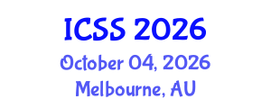 International Conference on Sport Science (ICSS) October 04, 2026 - Melbourne, Australia International Conference on Sport Science (ICSS) October 04, 2026 - Melbourne, Australia