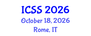 International Conference on Sport Science (ICSS) October 18, 2026 - Rome, Italy