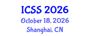 International Conference on Sport Science (ICSS) October 18, 2026 - Shanghai, China International Conference on Sport Science (ICSS) October 18, 2026 - Shanghai, China