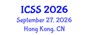 International Conference on Sport Science (ICSS) September 27, 2026 - Hong Kong, China International Conference on Sport Science (ICSS) September 27, 2026 - Hong Kong, China