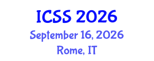 International Conference on Sport Science (ICSS) September 16, 2026 - Rome, Italy International Conference on Sport Science (ICSS) September 16, 2026 - Rome, Italy