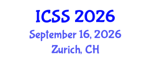 International Conference on Sport Science (ICSS) September 16, 2026 - Zurich, Switzerland International Conference on Sport Science (ICSS) September 16, 2026 - Zurich, Switzerland
