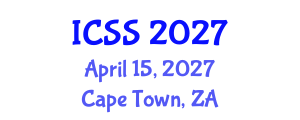International Conference on Sport Science (ICSS) April 15, 2027 - Cape Town, South Africa International Conference on Sport Science (ICSS) April 15, 2027 - Cape Town, South Africa