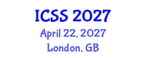 International Conference on Sport Science (ICSS) April 22, 2027 - London, United Kingdom International Conference on Sport Science (ICSS) April 22, 2027 - London, United Kingdom
