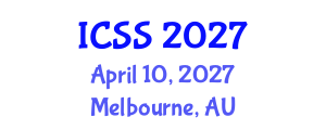 International Conference on Sport Science (ICSS) April 10, 2027 - Melbourne, Australia International Conference on Sport Science (ICSS) April 10, 2027 - Melbourne, Australia