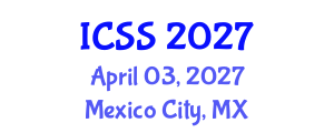 International Conference on Sport Science (ICSS) April 03, 2027 - Mexico City, Mexico International Conference on Sport Science (ICSS) April 03, 2027 - Mexico City, Mexico