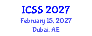 International Conference on Sport Science (ICSS) February 15, 2027 - Dubai, United Arab Emirates International Conference on Sport Science (ICSS) February 15, 2027 - Dubai, United Arab Emirates